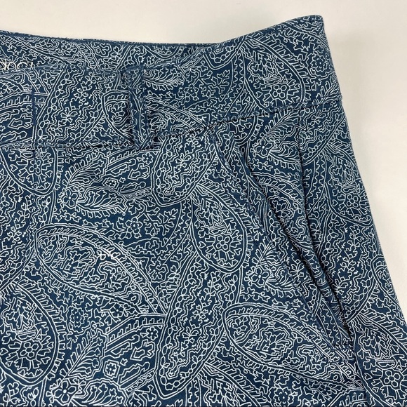 Dockers Navy Paisley Ankle Pants - Picture 7 of 11